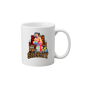 Charlie Sheehy White FTWR® 15.oz Coffee Cup