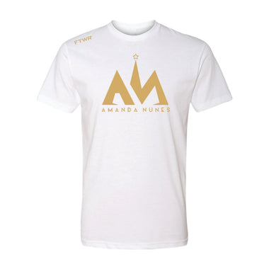 Amanda Nunes White/Gold FTWR® Tee