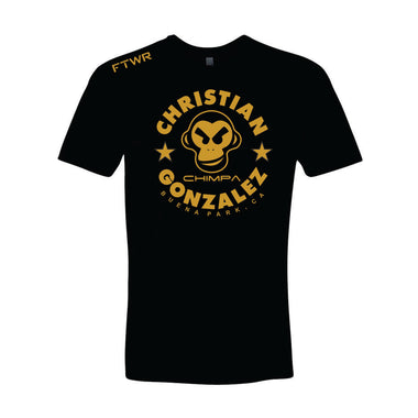 Christian Gonzalez Black/Gold tee
