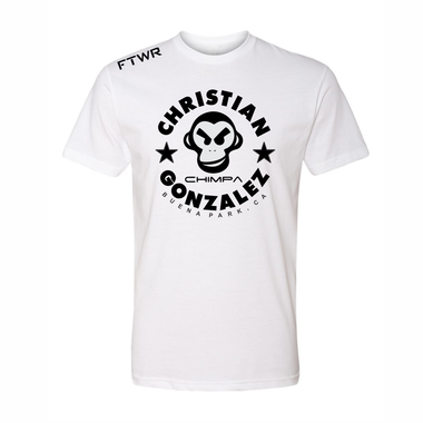 Christian Gonzalez White Tee
