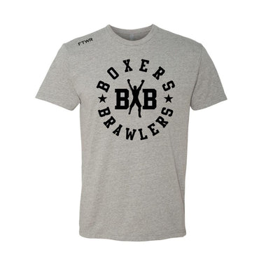 Boxers & Brawlers Grey Tee