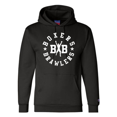 Boxers & Brawlers Original Champion® Black Hoodie