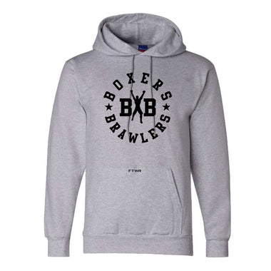 Boxers & Brawlers Original Champion® Grey Hoodie