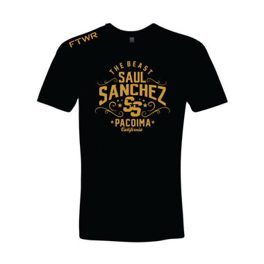 Saul Sánchez Black/Gold Tee