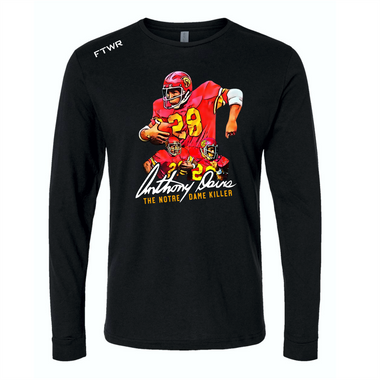 Anthony Davis Trojan Legend FTWR® Black Long Sleeve Tee