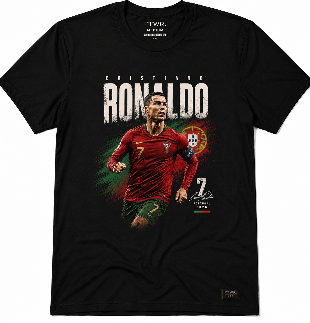 Cristiano Ronaldo FTWR® Tee – The FTWR Company