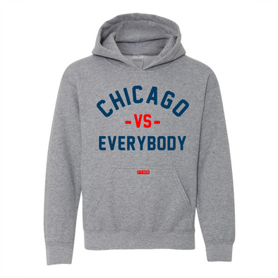 Chicago vs Everybody FTWR® Grey Hoodie