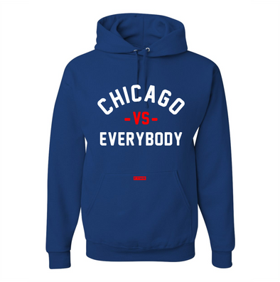 Chicago vs Everybody FTWR® Blue Hoodie