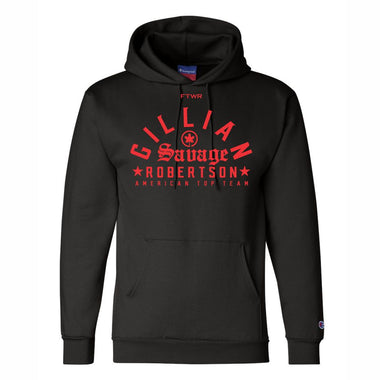 Gillian Robertson Original Champion® Black/Red Hoodie