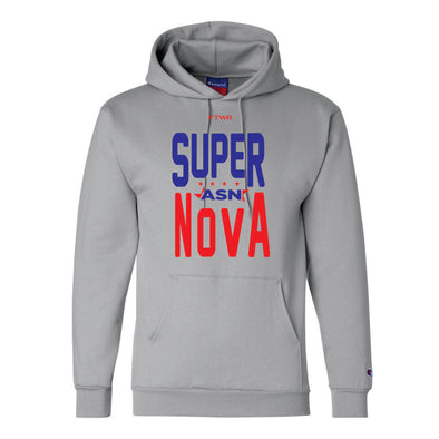 Abraham Super Nova Original Champion® Grey Hoodie