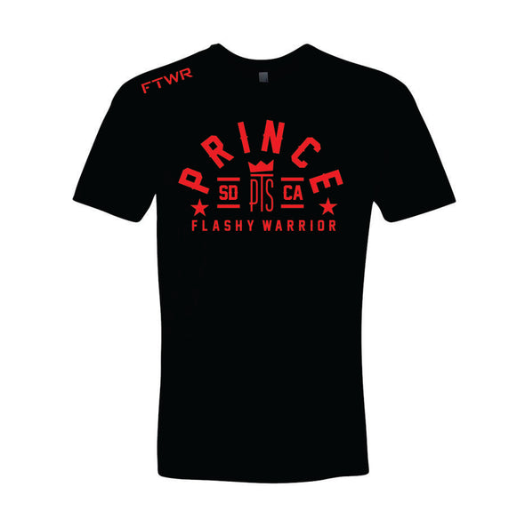 Prince T Smalls Red Chrome/Black tee