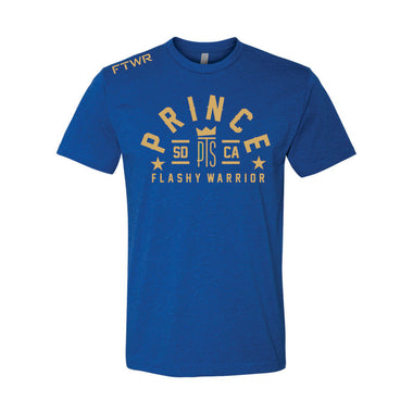 Prince T Smalls Royal/Gold Chrome tee