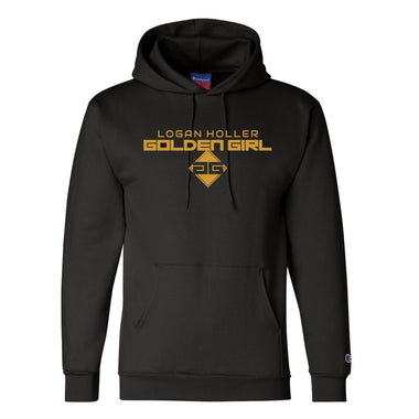 Logan Holler Original Champion® Black Hoodie
