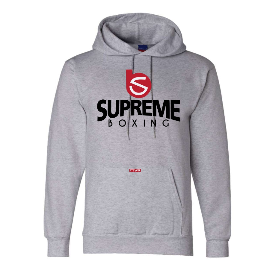 Supreme Boxing Supreme Boxing Original Champion® Grey Hoodie – The FTWR Company