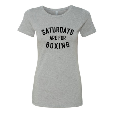 Saturdays Are For Boxing Grey FTWR® Tee