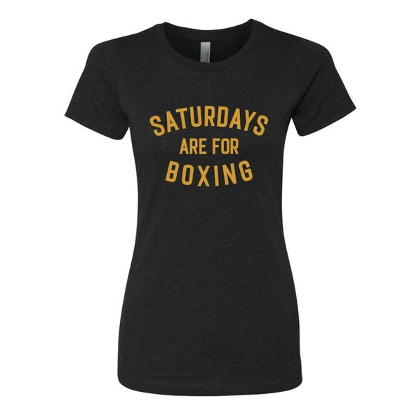 Saturdays Are For Boxing Gold FTWR® Tee