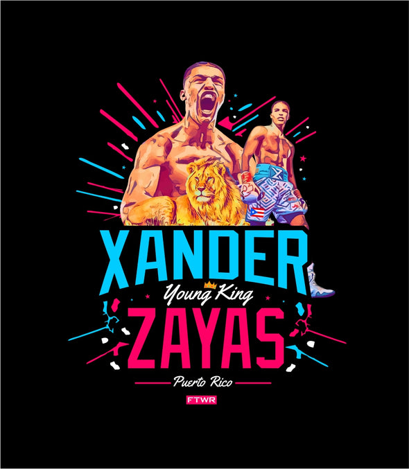 Xander Zayas Young King FTWR® Black Tee